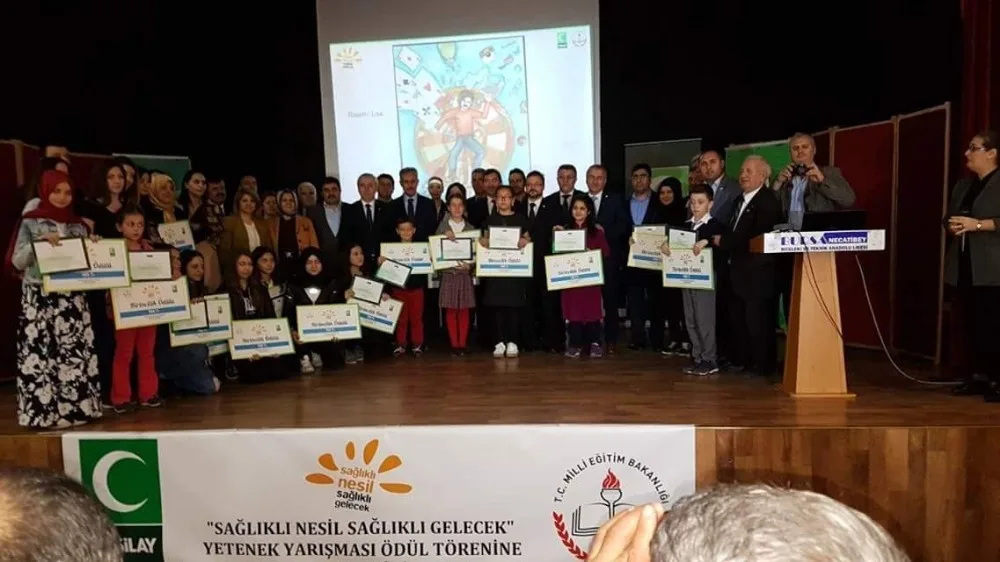 ‘Sağlıklı Nesil, Sağlıklı Gelecek Yarışmasının Ödülleri Sahiplerini Buldu