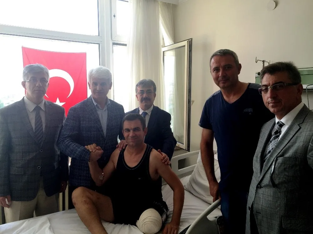 Şahin: “Vatanımızı Şehit Ve Gazilerimize Borçluyuz”