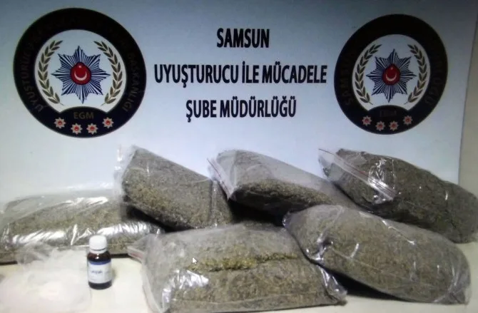 Samsunda Uyuşturucu Operasyonu: 3 Gözaltı