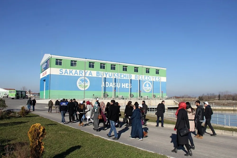 Saskide Staj Yapan Öğrenciler Kurumun İnşa Ettiği Tesisleri Gezdi