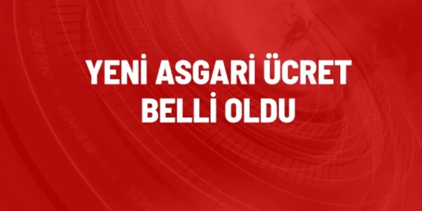 Yeni asgari ücret 17 bin 2 lira oldu