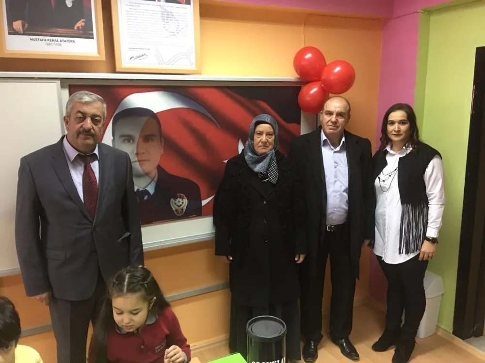 Şehit Erhan Öztürkün Adı O Okulda Da Yaşatılacak