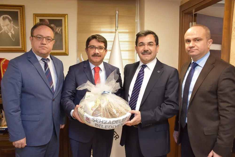 Şehzadeler Belediyesi Salih Kocayı Ağırladı