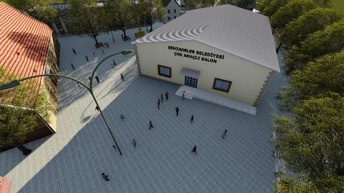 Şehzadelere 2 Adet Yeni Çok Amaçlı Salon Geliyor