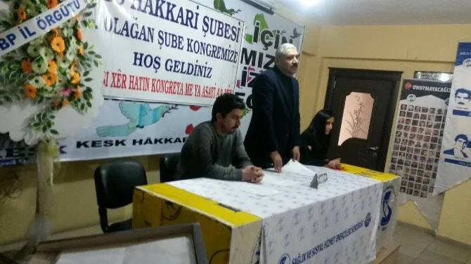 Ses Hakkari Şubesinin 9. Olağan Kongresi