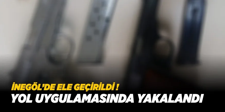 SİLAH VE UYUŞTURUCU MADDE ELE GEÇİRİLDİ