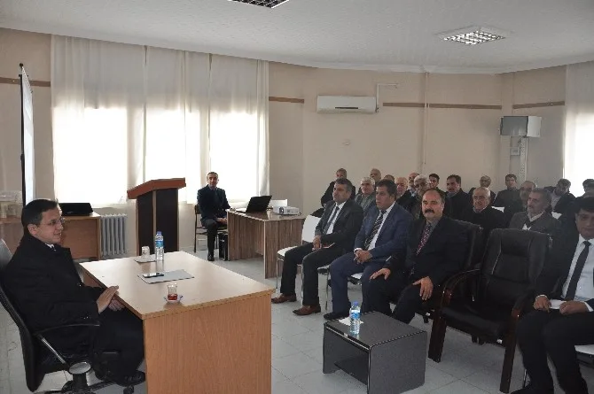 Sincikte Muhtarlara Muhtar Bilgi Sistemi Eğitimi Verildi