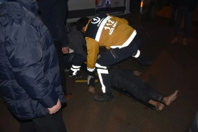 Sinopta 3Üncü Kattan Atlayan Şahıs Ağır Yaralandı