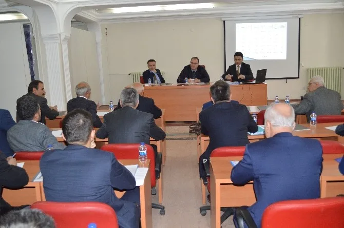 Şırnakta 2017 Yılının İlk İl Koordinasyon Toplantısı Yapıldı