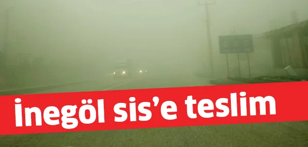 İnegöl sis'e teslim
