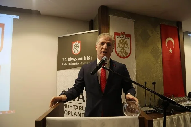 Sivasta Muhtarlar Toplantısının Beşincisi Gerçekleştirildi