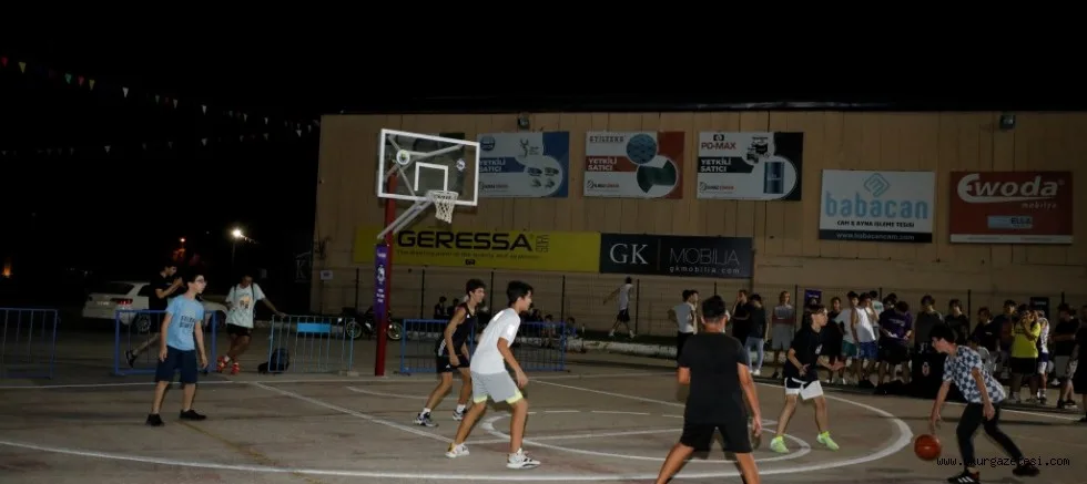SOKAK BASKETBOLU HEYECANI BAŞLADI