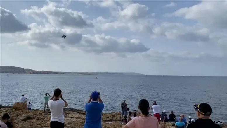 SOLOTÜRK, Malta Uluslararası Hava Şovu'nda gösteri sundu