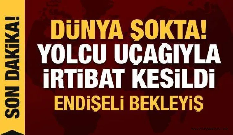 Son dakika: Endonezya'da yolcu uçağı radardan kayboldu! Endişeli bekleyiş