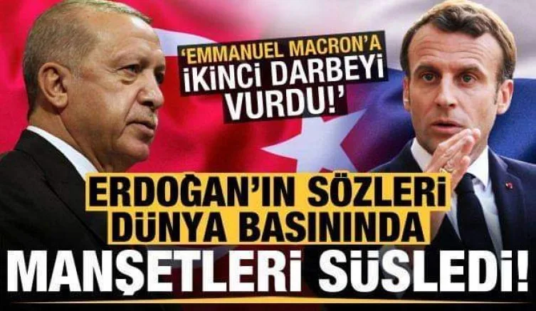 Son dakika: Erdoğan'ın sözleri dünya basınında manşetleri süsledi!