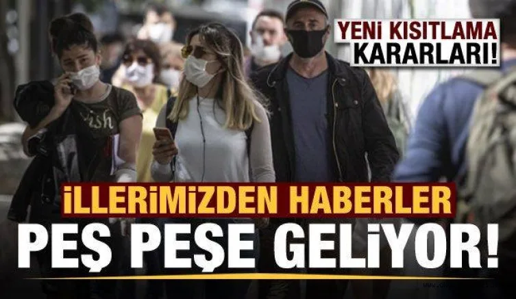 Son dakika: İllerimizden haberler peş peşe geliyor! Bu yasak kararı ilk kez alındı...