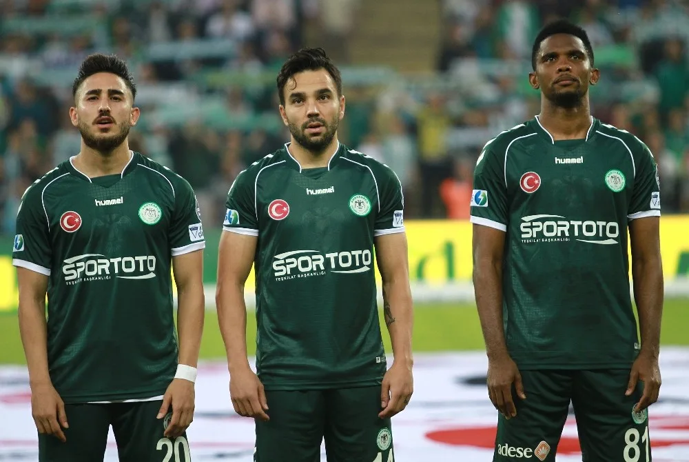 Spor Toto Süper Lig: Bursaspor: 2 - Atiker Konyaspor: 0 (İlk Yarı)