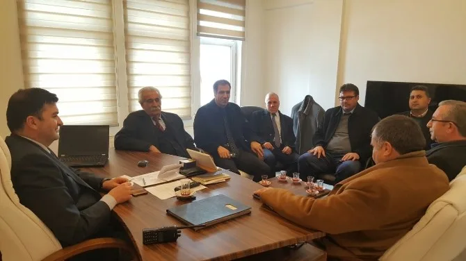 Stk Temsilcilerinden Müdür Ayhana Ziyaret