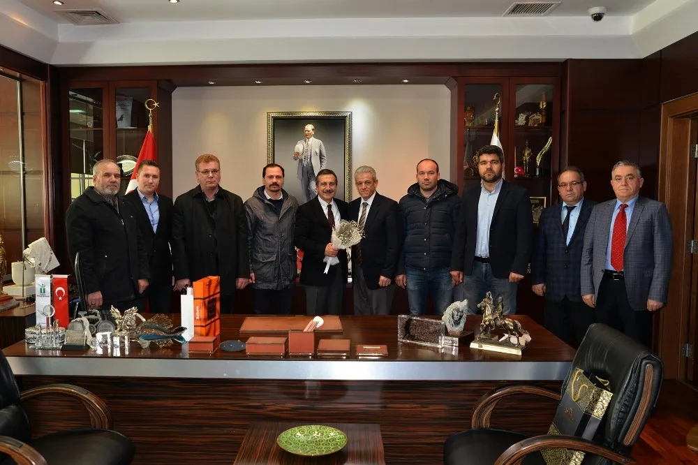 Şükranlılar Derneğinden Başkan Ataça Teşekkür Ziyareti