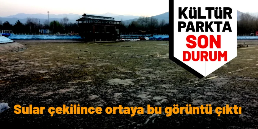 SULAR ÇEKİLİNCE ORTAYA BU GÖRÜNTÜ ÇIKTI