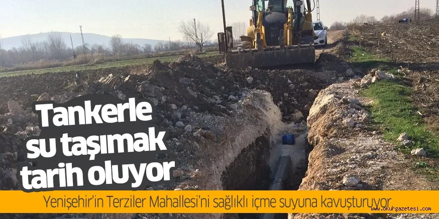 Tankerle su taşımak tarih oluyor