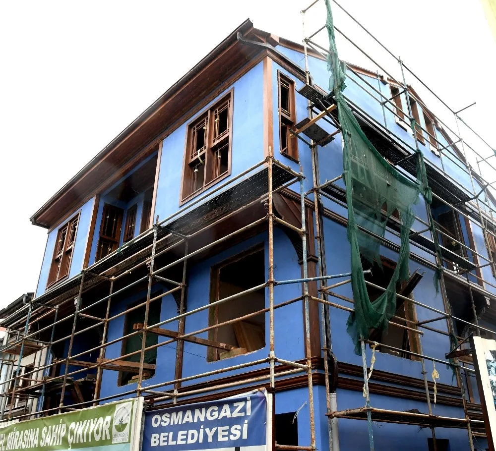 Tarihi Bursa Evleri Osmangazi İle Hayat Buldu