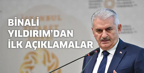 Binali Yıldırım'dan ilk açıklama