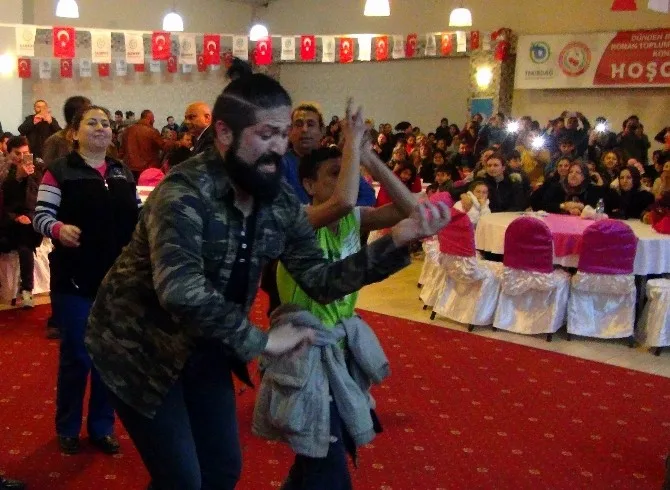 Tekirdağda Roman Buluşması Renkli Görüntülere Sahne Oldu