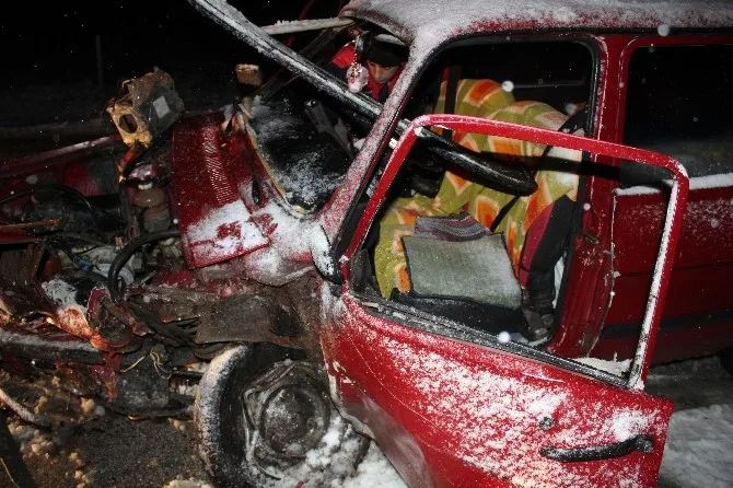 Tekirdağda Trafik Kazası; 1 Yaralı