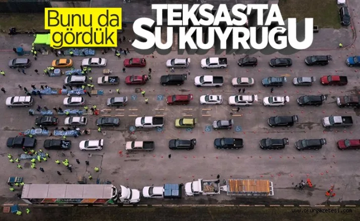Teksas'ta su krizi devam ediyor