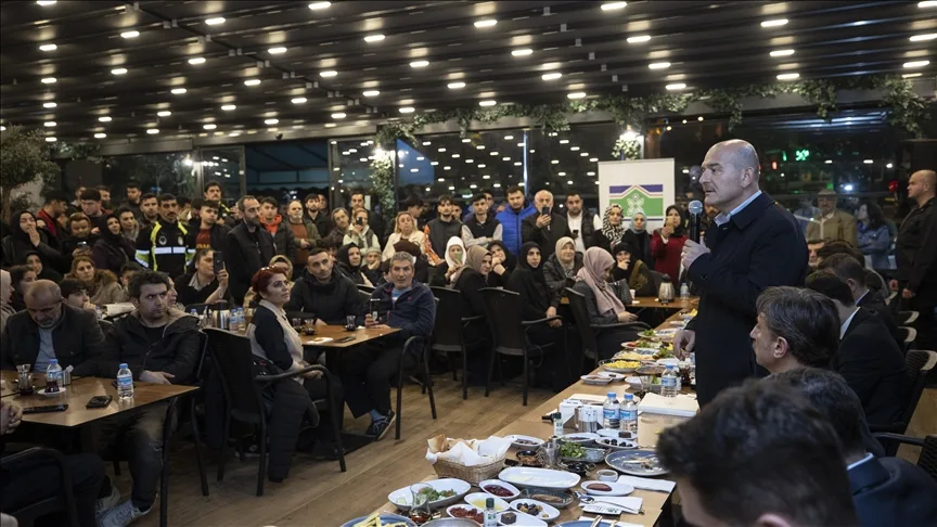 İçişleri Bakanı Soylu: Siyasi, ekonomik, güvenlik istikrarımızı sağlamaya devam edeceğiz