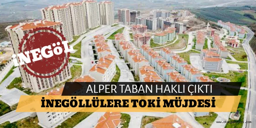 TOKİ MÜJDESİ