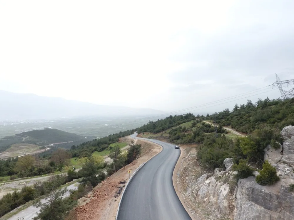 Toki Yolu Asfaltlanıyor