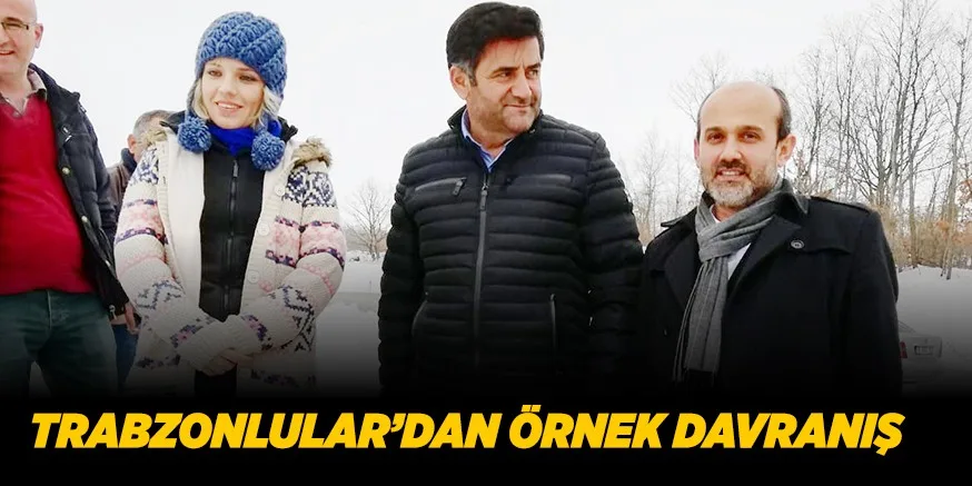 TRABZONLULAR DOĞADAKİ HAYVANLARA YİYECEK DAĞITTILAR