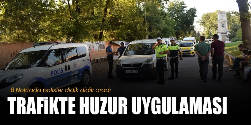 TRAFiKTE FARKINDALIK UYGULAMASI