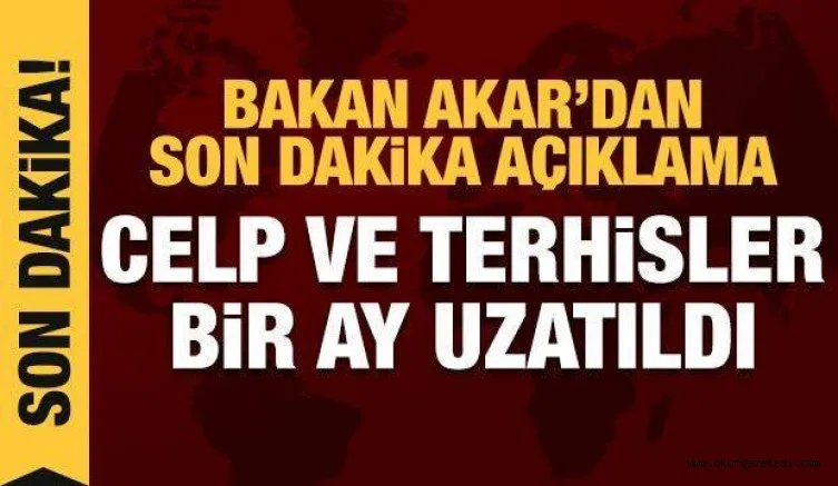 TSK'da son dakika koronavirüs tedbirleri: Celpler durduruldu, terhisler bir ay ertelenecek