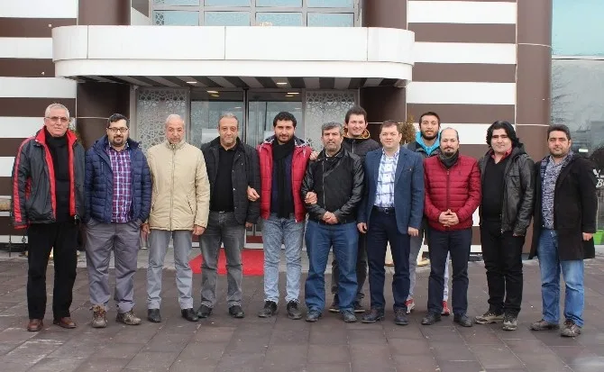 Tsyd İl Temsilciliği Spor Muhabirleriyle Yemekte Buluştu