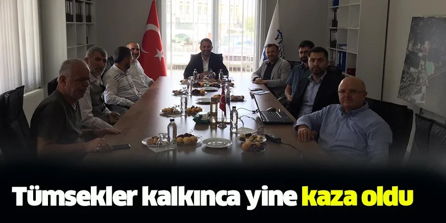 Tümsekler kalkınca yine kaza oldu