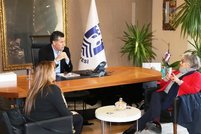 Türsab Bodrumdan Başkan Kocadona Ziyaret