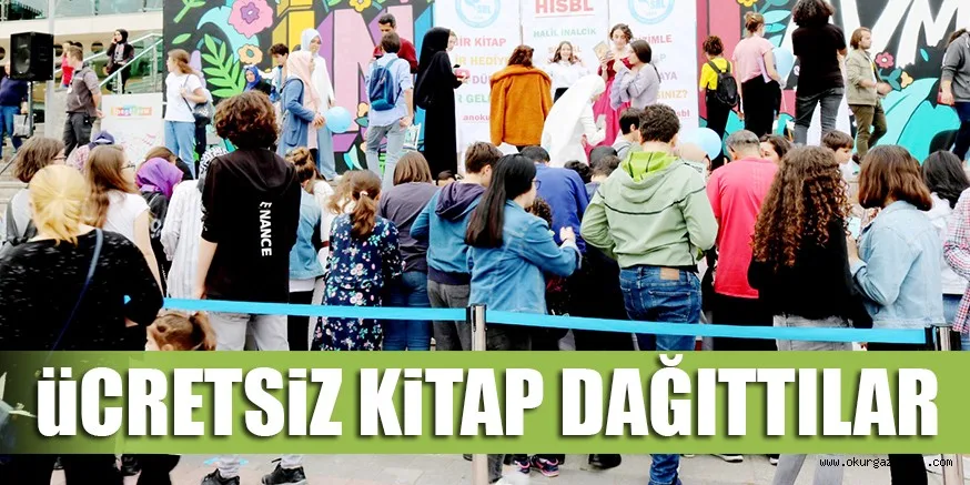 üCRETSiZ KiTAP DAĞITTILAR
