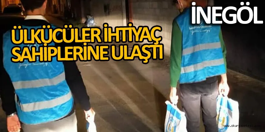 ÜLKÜCÜLER İHTİYAÇ SAHİPLERİNE ULAŞTI