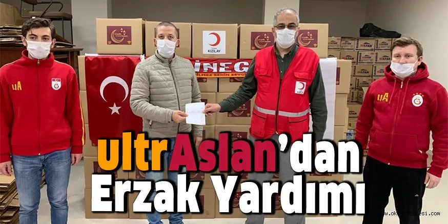 ultrAslan’dan Erzak Yardımı