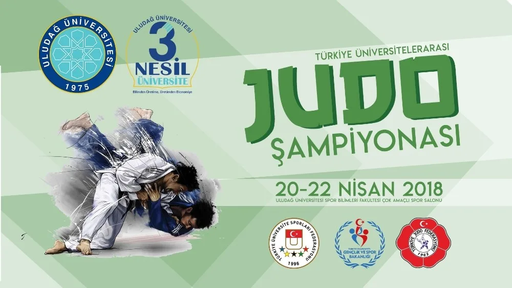Üniversitelerarası Türkiye Judo Şampiyonası Uludağ Üniversitesinde Başlıyor