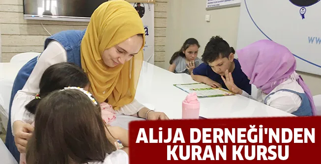 ALiJA DERNEĞİ'NDEN KURAN KURSU