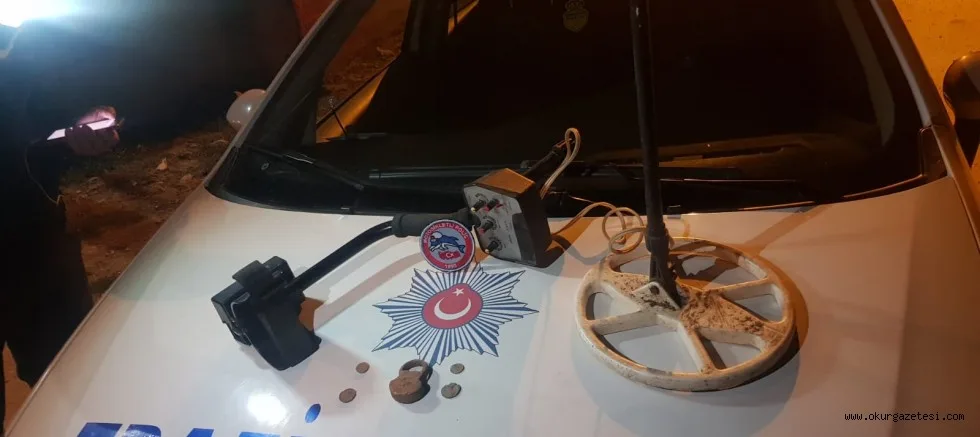 Uygulamada tarihi eser ele geçirildi