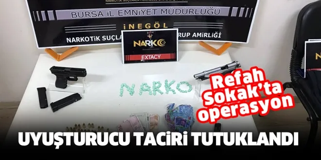 Uyuşturucu ticareti yaptığı iddia edilen kişi tutuklandı