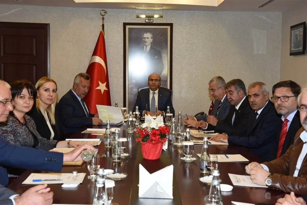 Vali Demirtaşın Başkanlığında Ceyhan Osb Toplantısı Düzenlendi