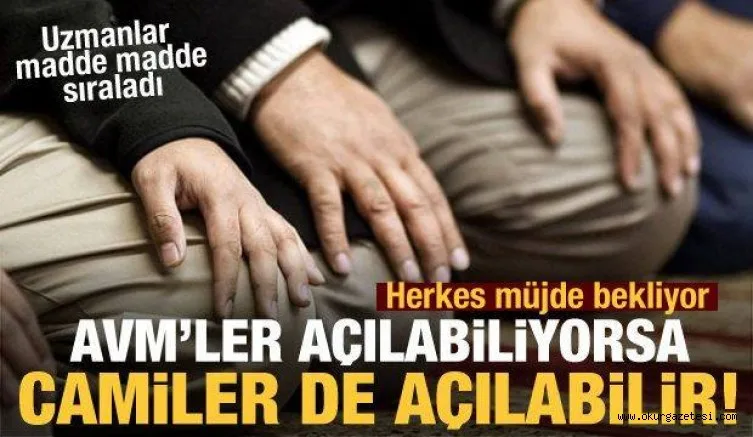Vatandaş camilerin açılması için gün sayıyor!