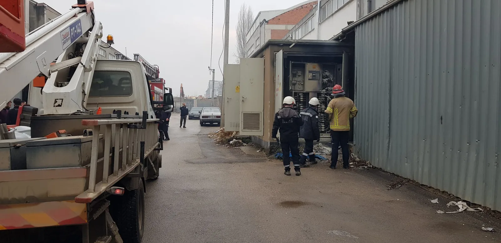İnegöl'de patlama