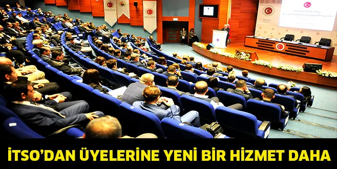 iTSO'dan üyelerine yeni bir hizmet daha